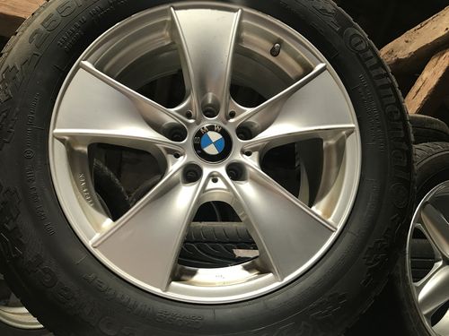 4 JANTES ALU ROUES COMPLETES ORIGINE CONSTRUCTEUR BMW X5 18" TOP !