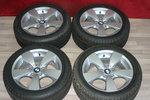 4 JANTES ALU ROUES COMPLETES BMW 17" KIT HIVER TOP SERIE 7 6 5[3]