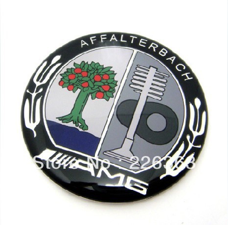 Affalterbach-AMG-Color-logo-Crystal-Car-Steering-Wheel-Badge-Emblem-Sticker-52mm-Free-shipping